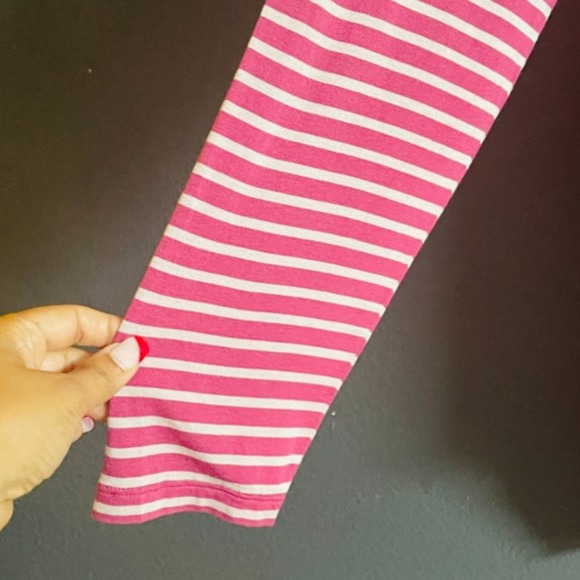 LOGO Lori Goldstein Women's Angle Stripe Knit Asymmetric Hem Long Sleeve Tee XL - Picture 12 of 13